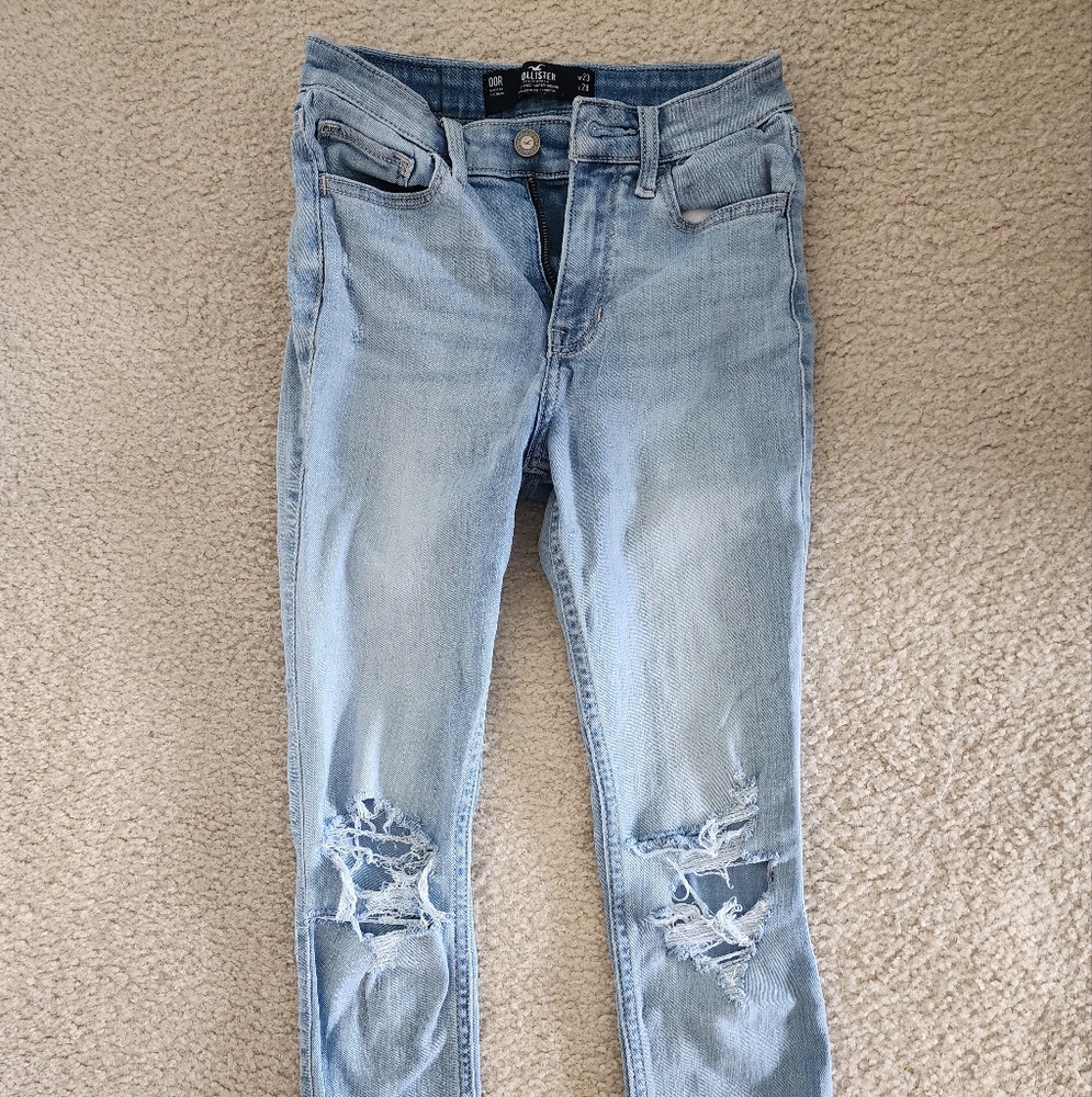 Hollister Light Blue Skinny Jeans